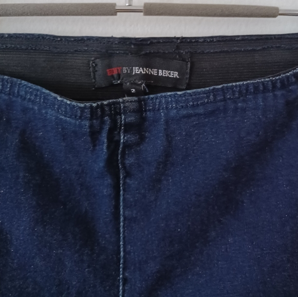 Jeanne Beker Dark Wash Jeggings - Picture 7 of 9